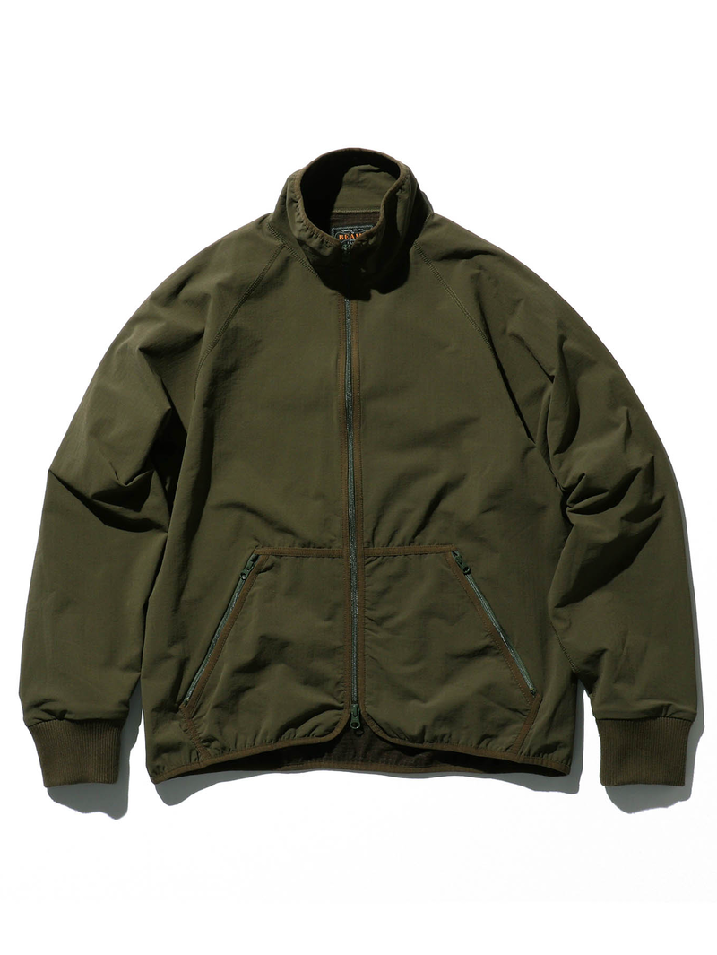 Beams Plus Olive MIL Liner Jersey Back Fleece