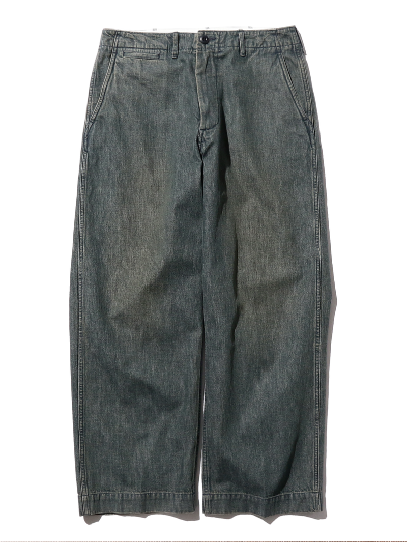 Beams Plus Used MIL Trousers Denim Double Dye