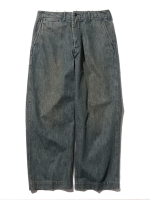 Beams Plus Used MIL Trousers Denim Double Dye