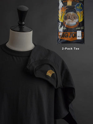 Big John 2 Pack Black T-Shirts