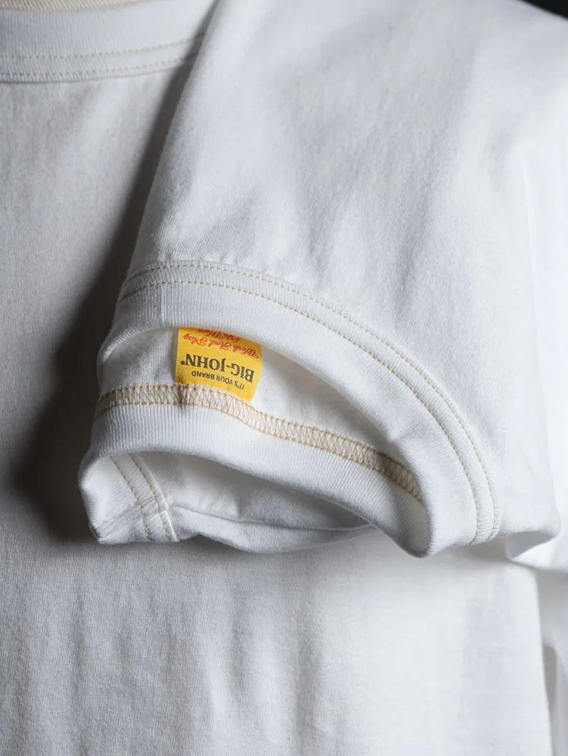 Big John 2 Pack White T-Shirts