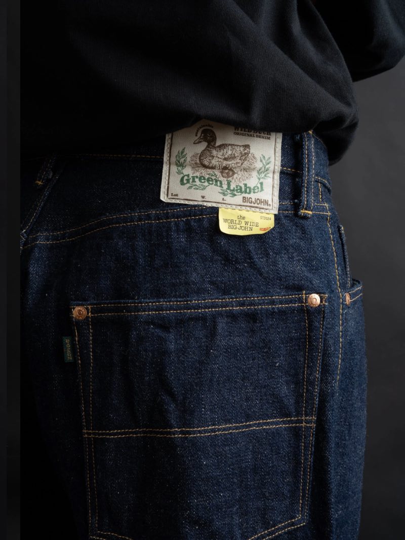 Big John Jeans M1012RC (001) Green Label Wild Duck Jeans