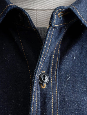 Big John MS005E (001) 10oz SELVEDGE DENIM WORK SHIRTS