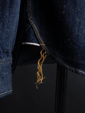 Big John MS005E (001) 10oz SELVEDGE DENIM WORK SHIRTS