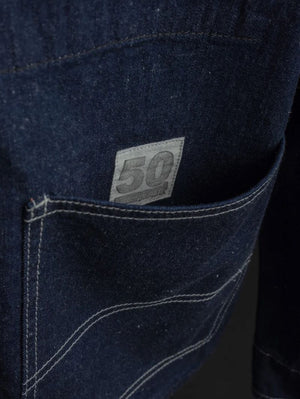 Big John WR623F Indigo Nep Denim World Workers Coverall Jacket