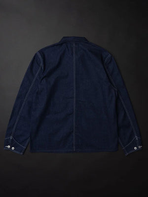 Big John WR623F Indigo Nep Denim World Workers Coverall Jacket