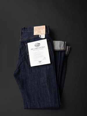 Big John XX001 XXXX-Extra Model Regular Straight Indigo Selvedge