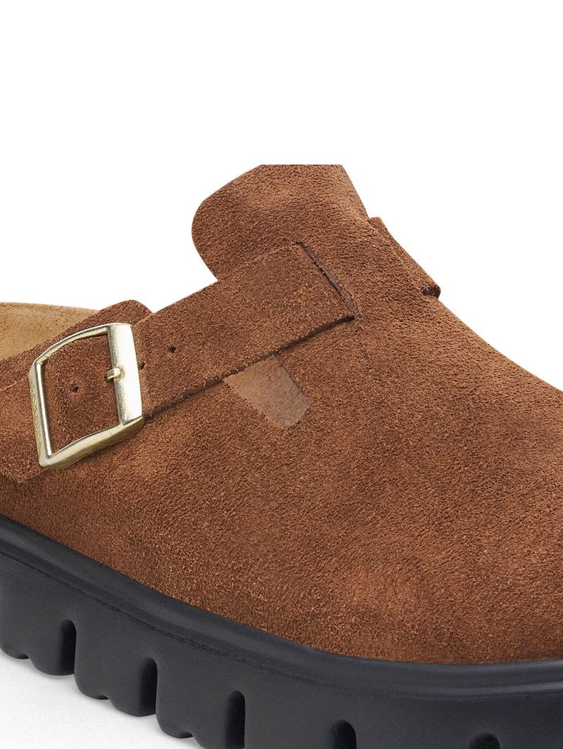 Birkenstock Boston 1028402 Dark Tea Chunky - Mildblend Supply Co