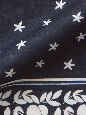 Momotaro MAGD1004 Navy COTTON BANDANA
