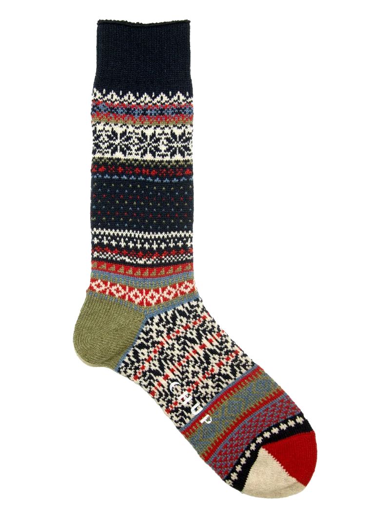 Chup Azure Reine Wool Boot Socks
