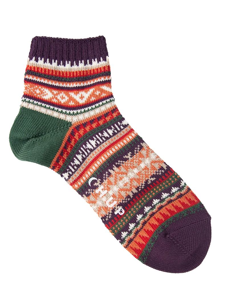 Chup MEFKAT Plum Crew Socks