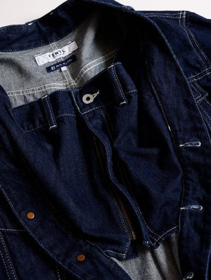 FDMTLDENIM T-FORM JACKET RINSE