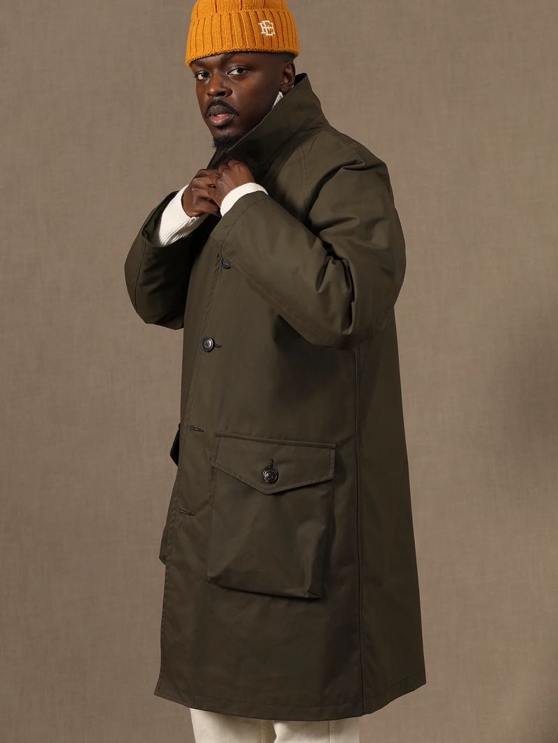 East Harbour F2609 Olive Baxster Coat
