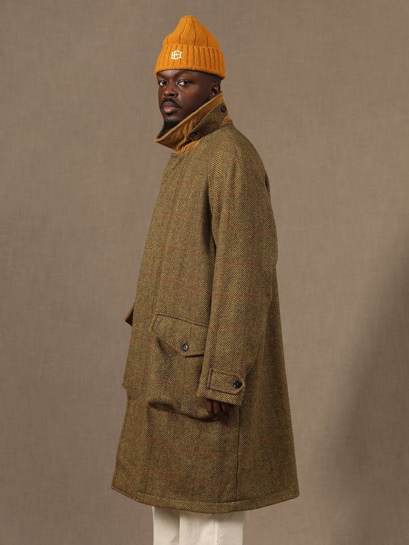 East Harbour F2617  YARDLEY Wool Tweed Coat