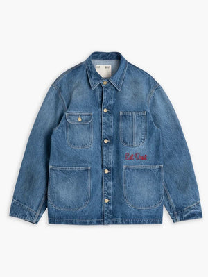 Eat Dust Alcatraz Jacket 15Oz Denim Indigo