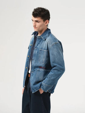 Eat Dust Alcatraz Jacket 15Oz Denim Indigo
