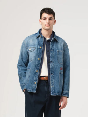 Eat Dust Alcatraz Jacket 15Oz Denim Indigo
