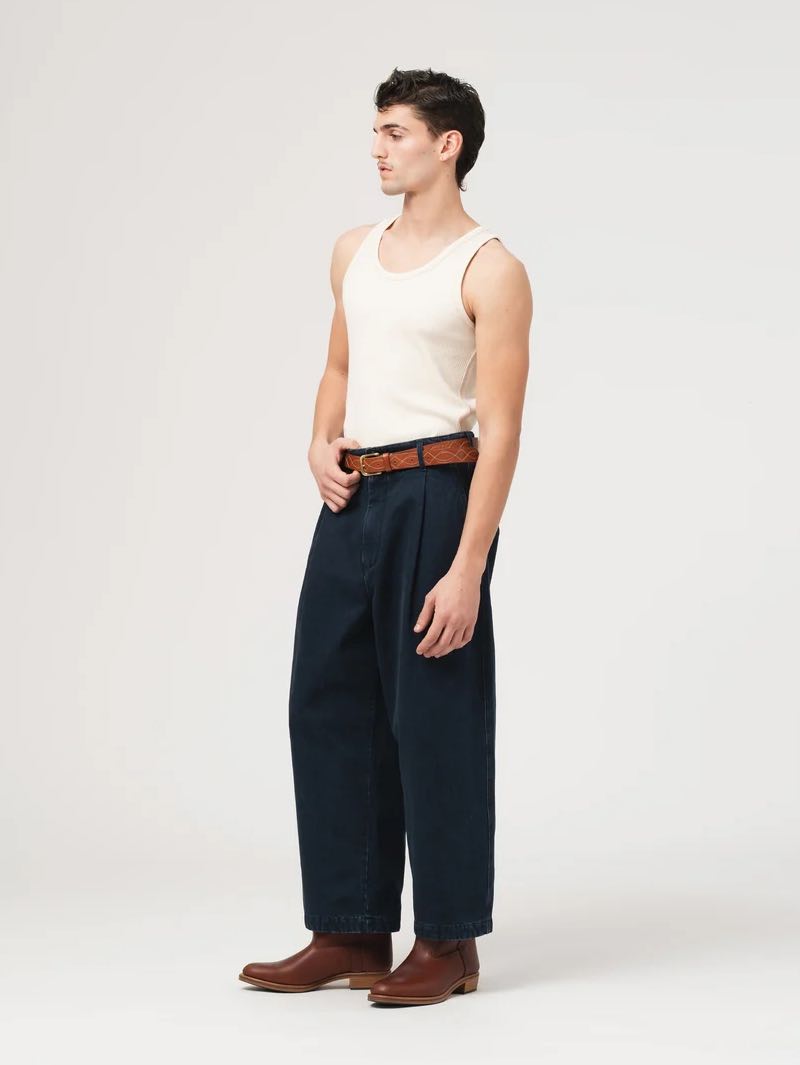 Eat Dust British Worker Enigma Denim Ink