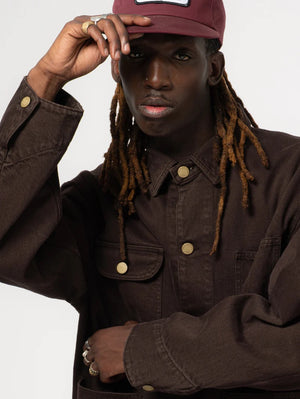 Eat Dust Brown Alcatraz Jacket
