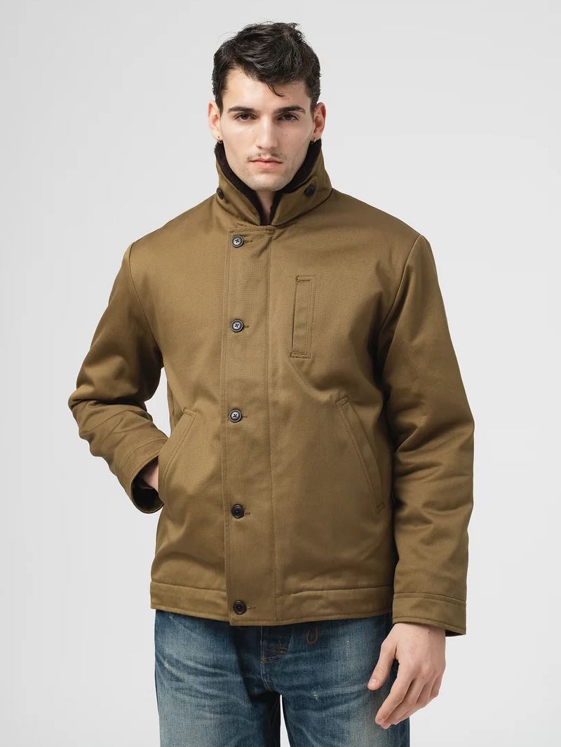 Eat Dust Deck Jacket Bedford Cords Drap
