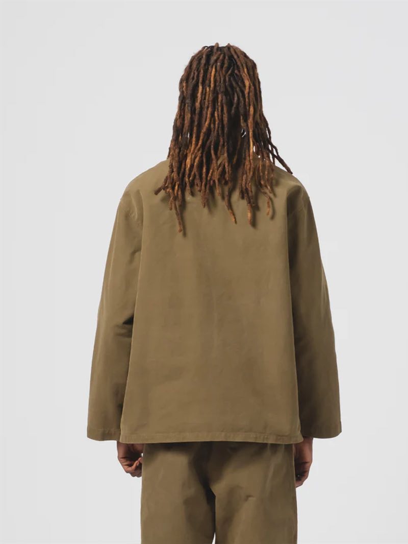 Eat Dust Fossil Green Coach Jacket