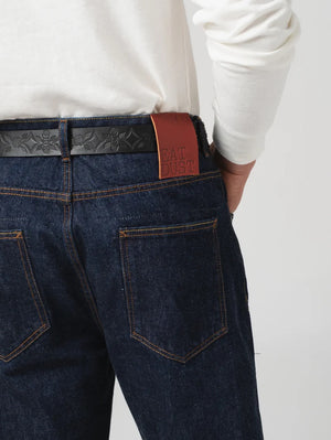 Eat Dust Indigo Rinse EL36 Loose Heavy Selvedge Denim