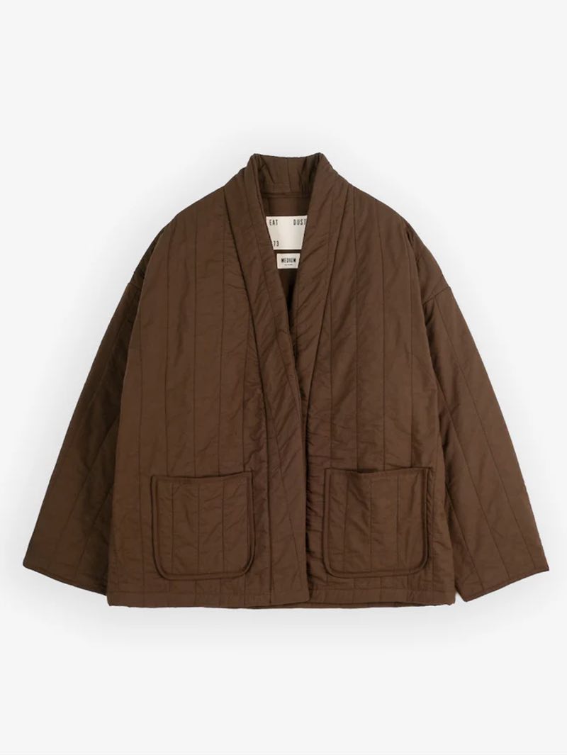 Eat Dust Java Brown Edo Jacket Padded