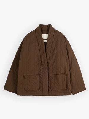 Eat Dust Java Brown Edo Jacket Padded
