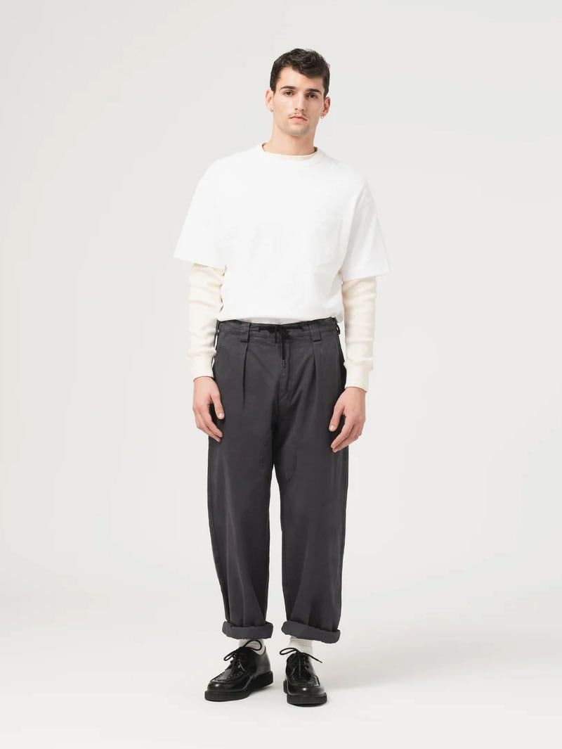 Eat Dust Jungle Pants Gabardine Satin Asphalt 