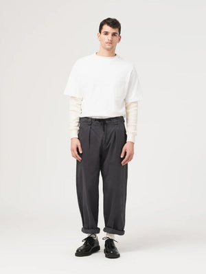 Eat Dust Jungle Pants Gabardine Satin Asphalt 