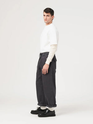 Eat Dust Jungle Pants Gabardine Satin Asphalt 