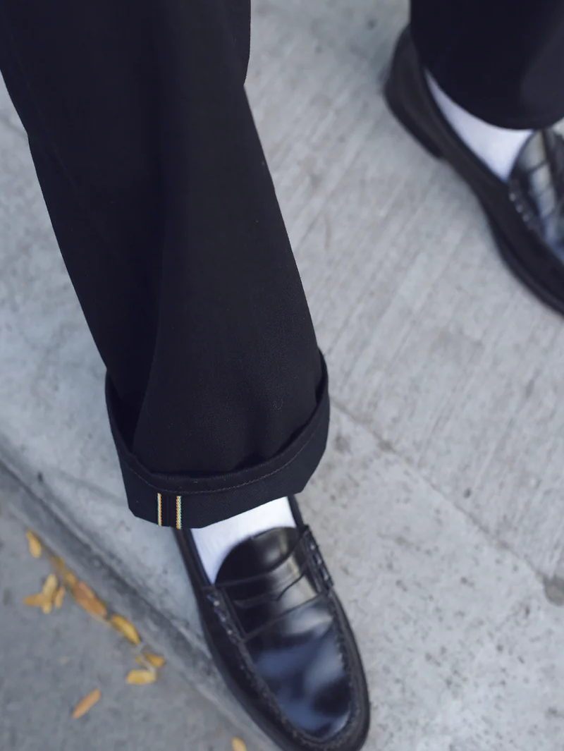 Edwin Akita AKT04 Unwashed Black Wide Straight