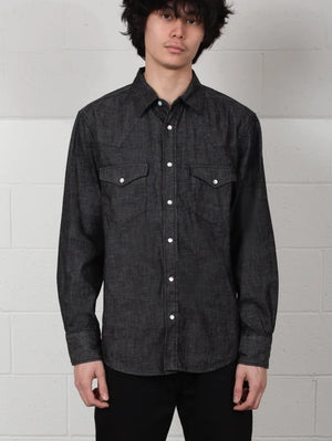 Edwin Jeans Black Western Shirt