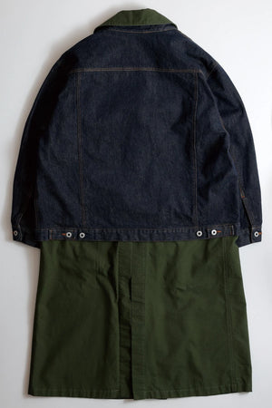 FDMTL FA25JK44-KH Khaki Second Jacket Trench