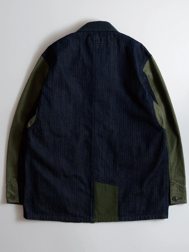 FDMTL FA25JK31B Khaki Coverall Rinsed