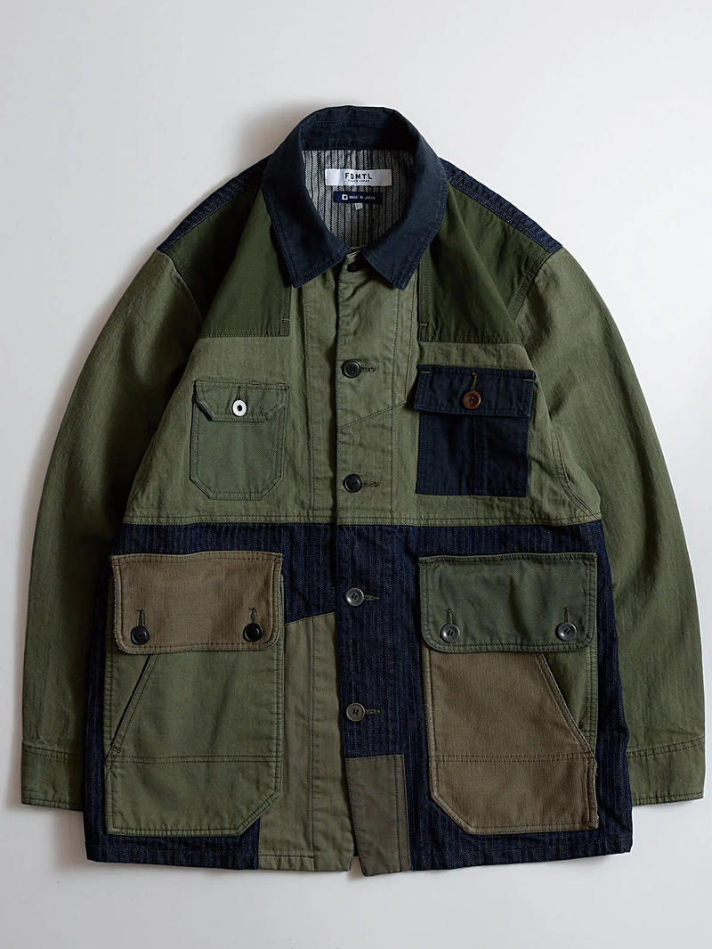 FDMTL FA25JK31B Khaki Coverall Rinsed