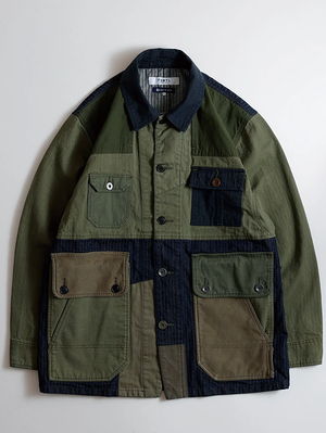 FDMTL FA25JK31B Khaki Coverall Rinsed