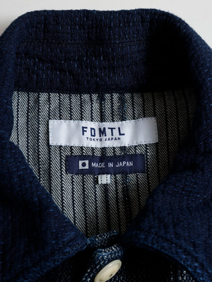 FDMTL FA25JK31R Coverall Jacket Rinsed