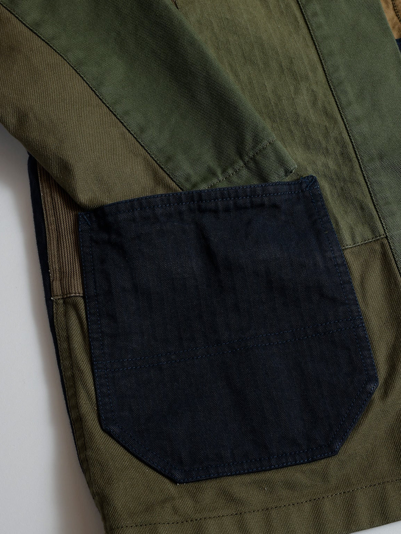 FDMTL FA25JK32B Khaki Haori Jacket