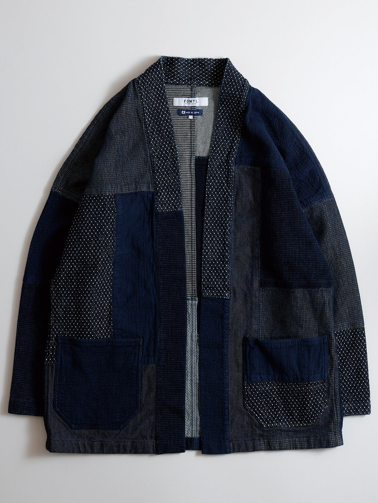 FDMTL FA25JK32R haori Jacket Rinsed - Mildblend Supply Co