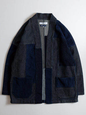 FDMTL FA25JK32R haori Jacket Rinsed