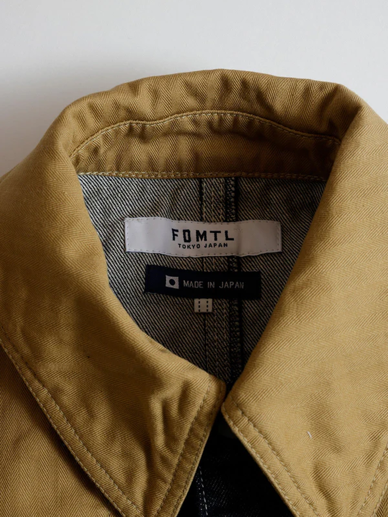 FDMTL FA25JK34R Beige Trench Coverall