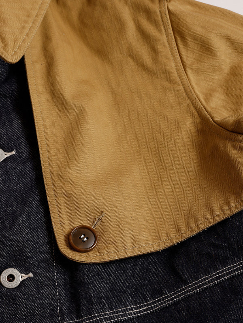 FDMTL FA25JK34R Beige Trench Coverall