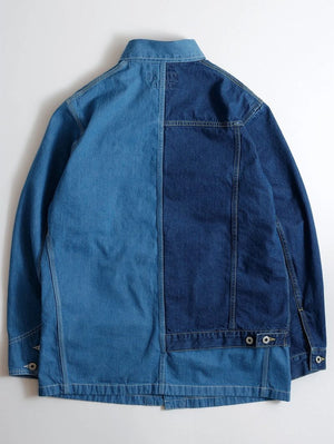 FDMTL FA25JK43U Indigo THIRD JACKET COVERALL3YR WASH