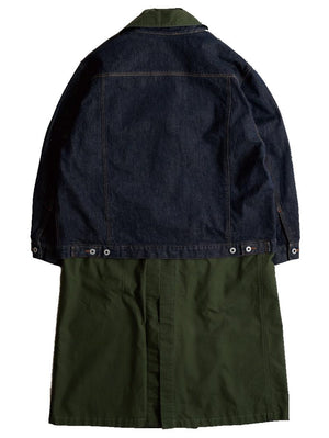 FDMTL FA25JK44-KH Khaki Second Jacket Trench