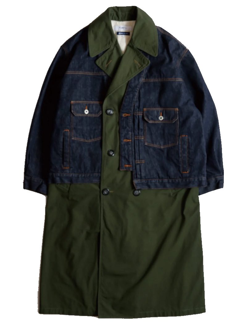 FDMTL FA25JK44-KH Khaki Second Jacket Trench