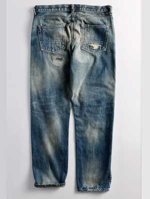 FDMTL FA25MG131 Indigo Patchwork Classic Fit Denim CS131