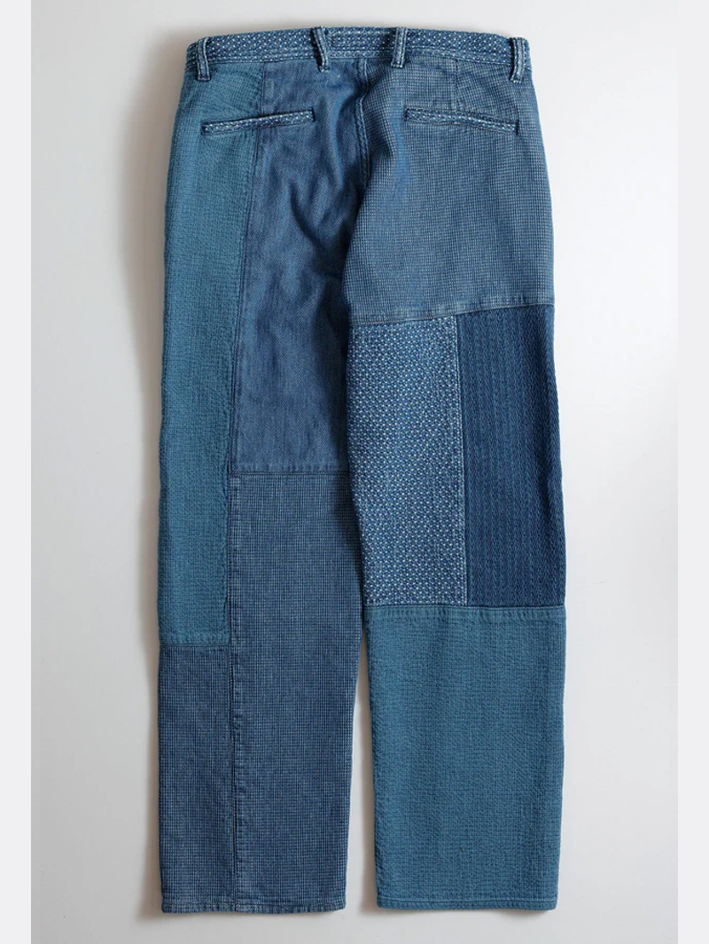 FDMTL FA25PN32U Patchwork Wide Pants 3 YR Wash