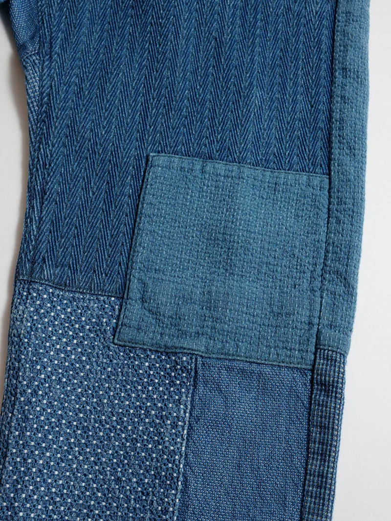 FDMTL FA25PN32U Patchwork Wide Pants 3 YR Wash