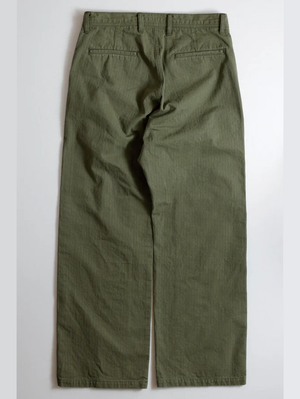 FDMTL FA25PN35B Khaki Obi Center Stripe Pants